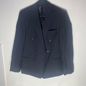 Hugo Boss Dark Pinstripe Suit Jacket